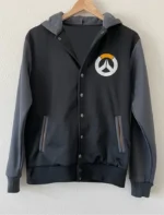 Overwatch Game Blizzard Hooded Varsity Jacket