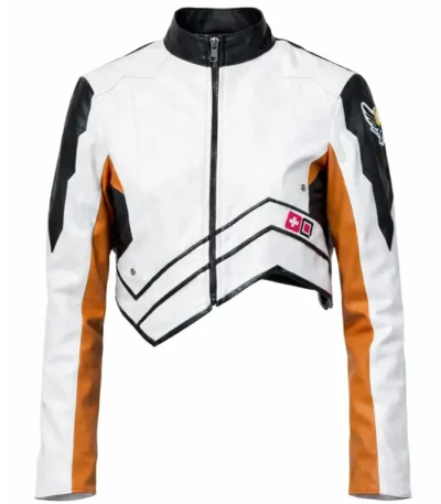Overwatch Mercy Valkyrie Leather Jacket