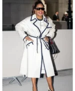 PFW 2026 Oprah Winfrey White Coat