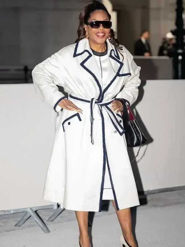PFW 2026 Oprah Winfrey White Coat
