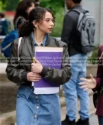 PJ True Justice: Family Ties Black Bomber Jacket