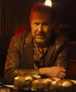 Paddy Considine Deep Cover Brown Leather Blazer