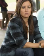 Better Things Sam Fox Blue and Black Cotton Blazer