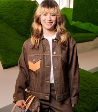 Paris Fashion Week 2026 Alysa Liu Denim Jacket