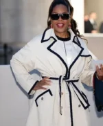 PFW 2026 Oprah Winfrey White Coat