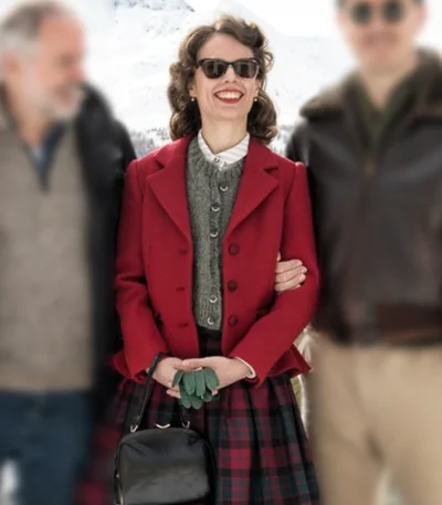 Paula Beer I’m Not Stiller Red Blazer