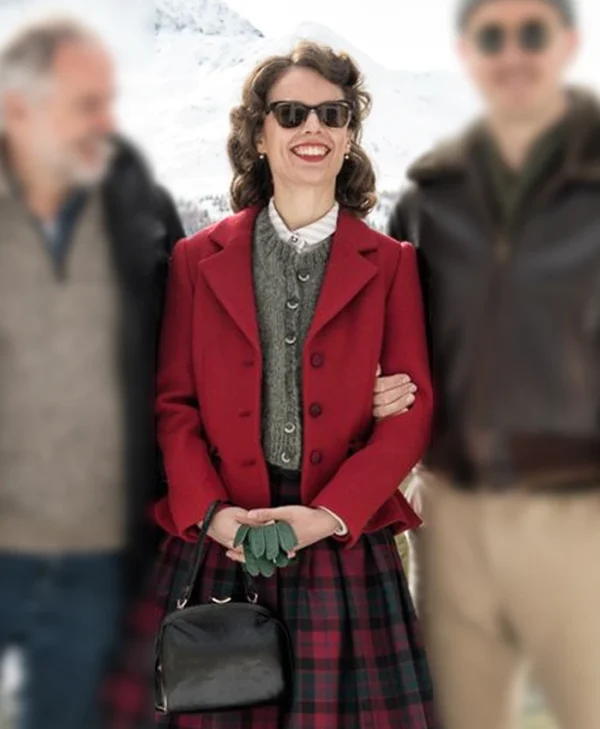 Paula Beer I’m Not Stiller Red Blazer