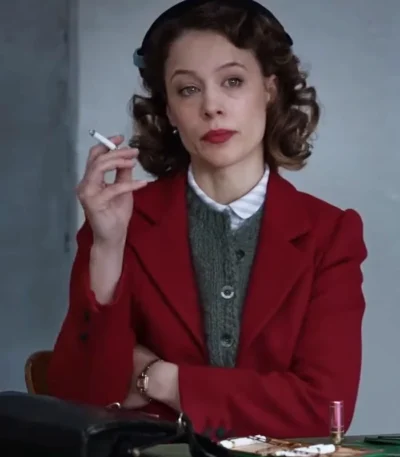 Paula Beer I’m Not Stiller Red Blazer