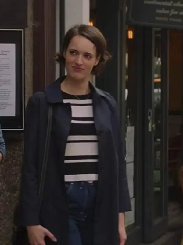 Phoebe Waller-Bridge Fleabag Blue Coat
