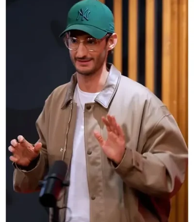 Pierre Niney Popcorn Interview Twill Jacket