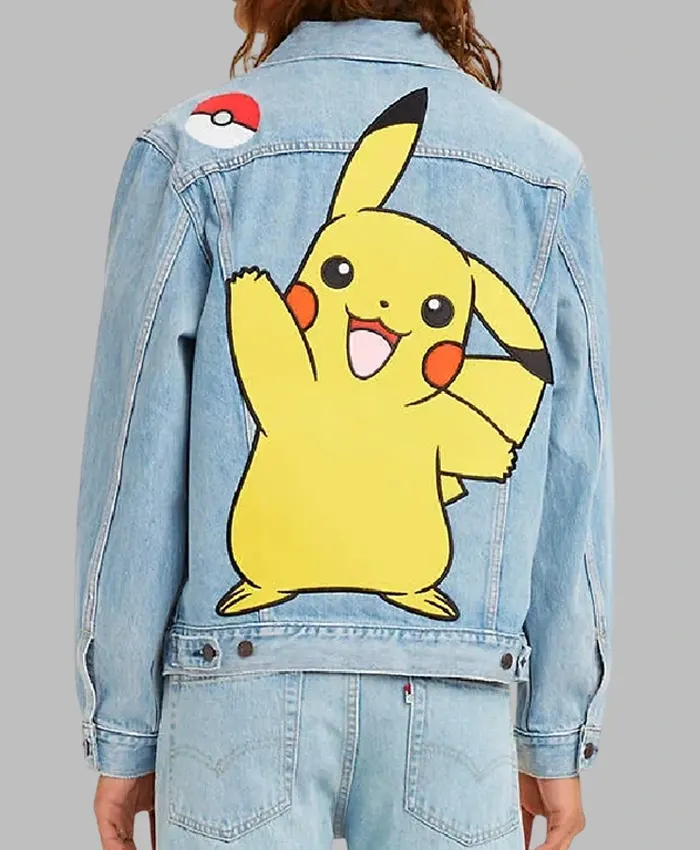 Pokemon Denim Jacket Pokemon Denim Jacket