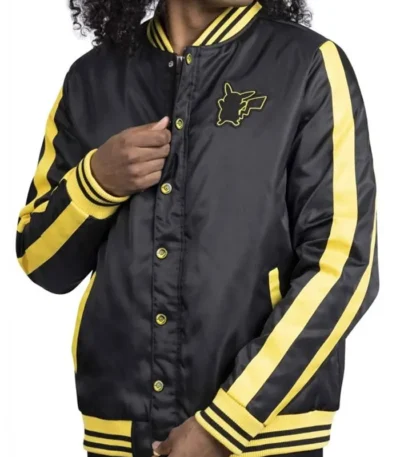 Pokemon Pikachu Black Jacket