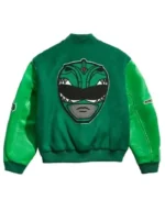 Power Rangers Green Varsity Jacket