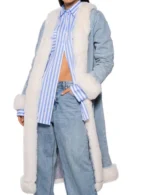 Prairie Deli Boys S01 Blue Denim Coat