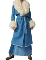 Prairie Deli Boys S01 Fur Denim Coat