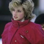 Princess Diana Red Ski Jacket