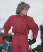 Princess Diana Red Ski Jacket
