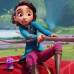 Princess Ellian Spellbound Blue Coat