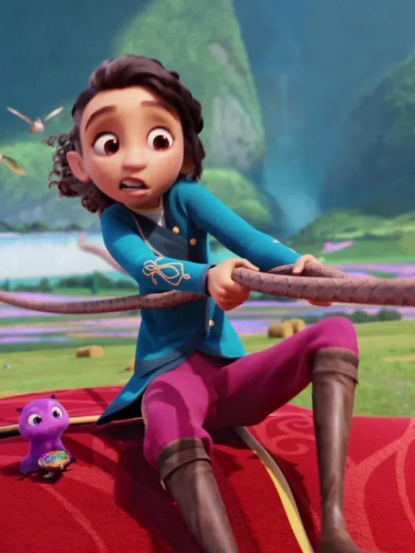 Princess Ellian Spellbound Blue Coat