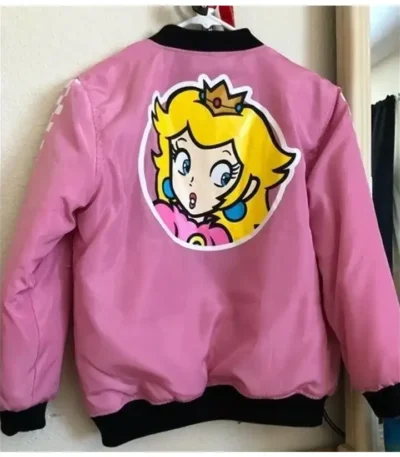 Princess Peach Bomber Jacket