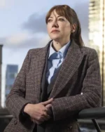 Cunk on Earth 2022 Philomena Cunk Plaid Coat