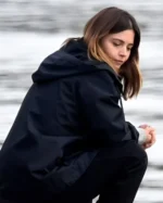 Jenna Coleman the Jetty 2024 Blue Jacket