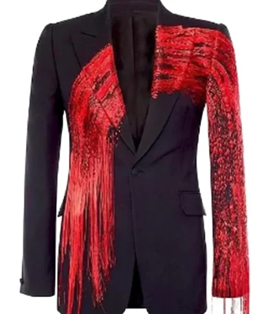 The Voice S26 Jeremy Beloate Fringed Blazer