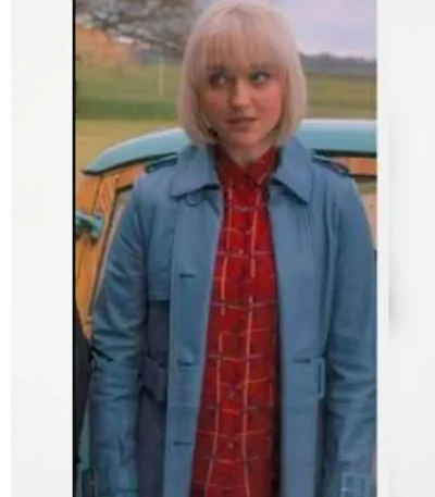 Queens of Mystery Florence Hall Blue Long Coat