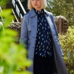 Queens of Mystery Florence Hall Blue Long Coat