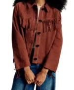 Ransom Canyon Quinn O’Grady Suede Fringe Jacket