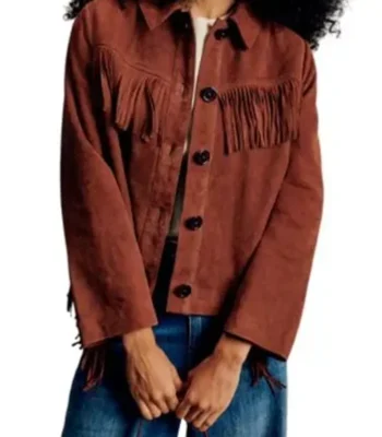 Ransom Canyon Quinn O’Grady Suede Fringe Jacket