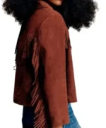 Ransom Canyon Quinn O’Grady Suede Fringe Jacket