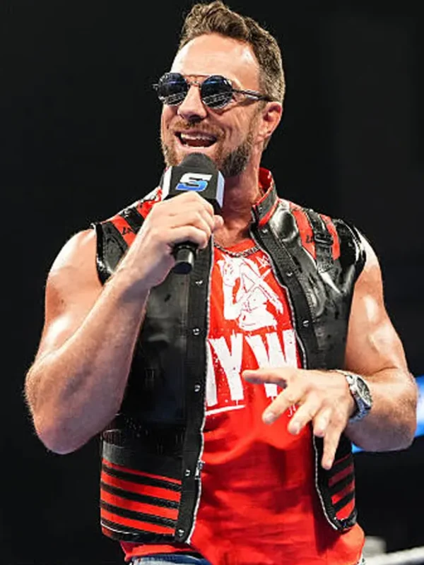 RAW 2026 LA Knight Black Leather Vest