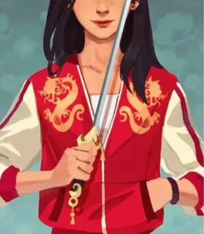 Ralph Breaks The Internet Mulan Red Jacket