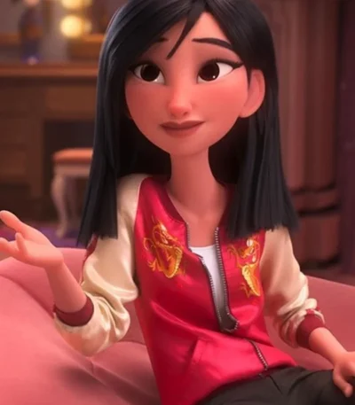 Ralph Breaks The Internet Mulan Red Jacket