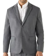 Randall Park Night Always Comes Grey Blazer