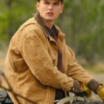 Ransom Canyon S01 Lucas Russell Brown Jacket