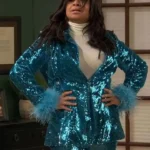 Raven’s Home S06 Raven Symone Sequin Suit