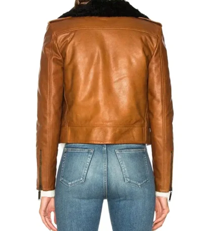 Real Housewives of Salt Lake City Lisa Barlow Leather Jacket