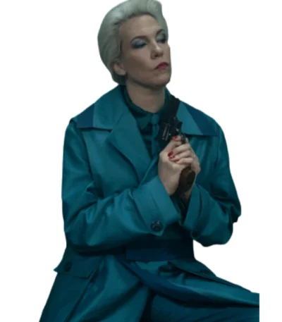 Rebecca Henderson Dust Bunny Blue Coat