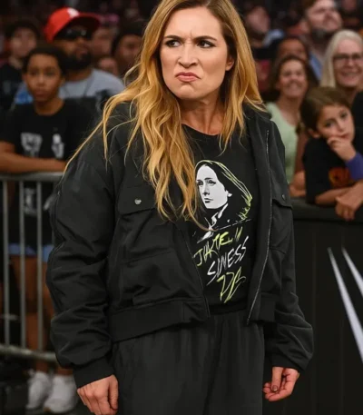 Rebecca Quin WWE Raw 2025 Track Jacket