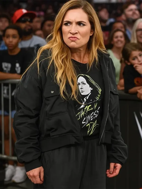 Rebecca Quin WWE Raw 2025 Track Jacket