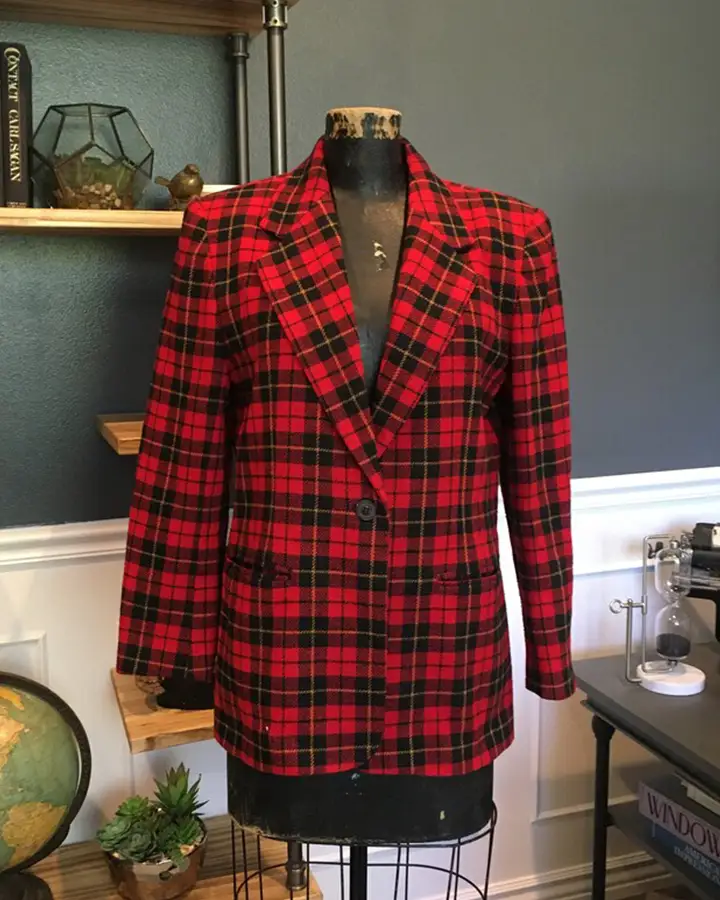 Red Christmas Blazer Red Christmas Blazer