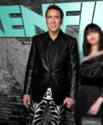 Renfield Event 2023 Nicolas Cage Black Blazer