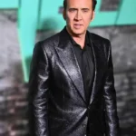 Renfield Event 2023 Nicolas Cage Black Blazer
