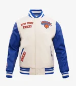 Retro Classic Ny Knicks Varsity Jacket