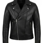 Rhea Ripley Black Leather Biker Jacket