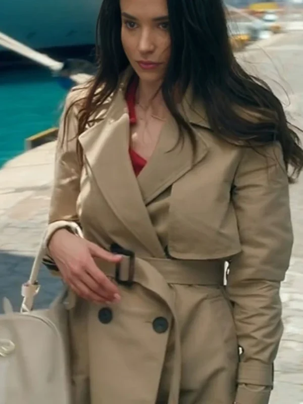 Rhiannon Fish Polar Opposites Beige Coat
