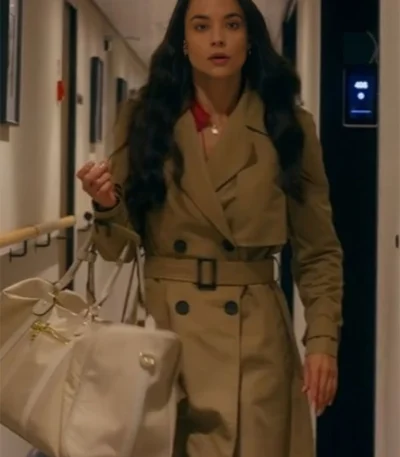 Rhiannon Fish Polar Opposites Beige Coat