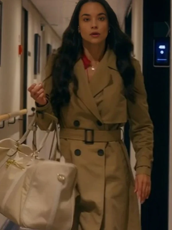 Rhiannon Fish Polar Opposites Beige Coat